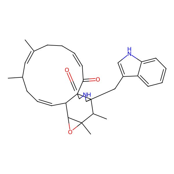 2D Structure of Prochaetoglobosin IV