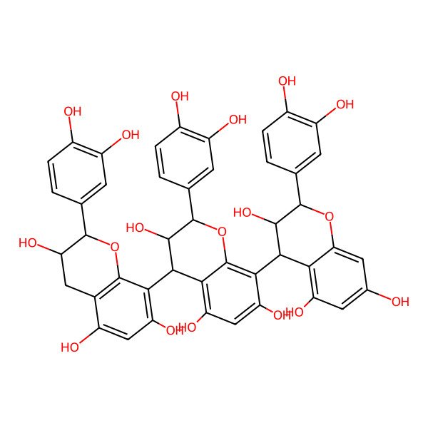 2D Structure of Procyanidin trimer EEC