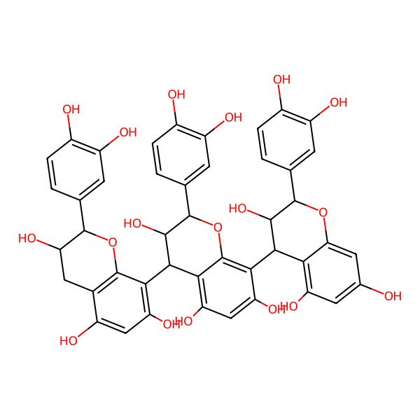 2D Structure of Procyanidin trimer T2