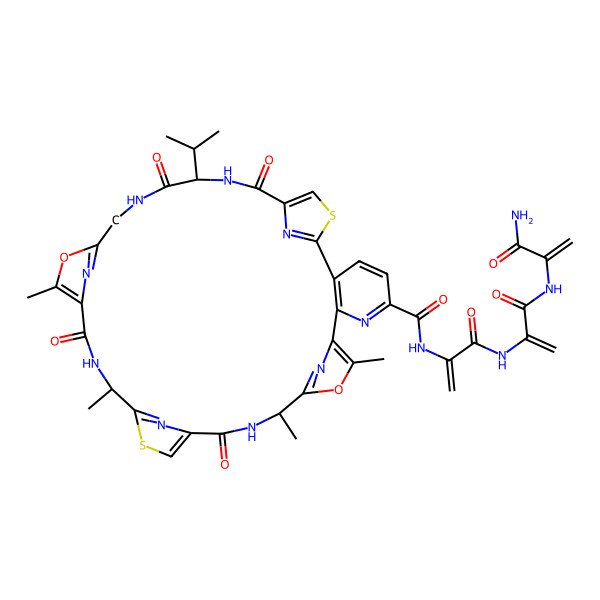 2D Structure of Promothiocin B