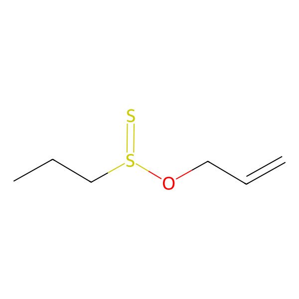 2D Structure of Prop-2-enoxy-propyl-sulfanylidene-lambda4-sulfane