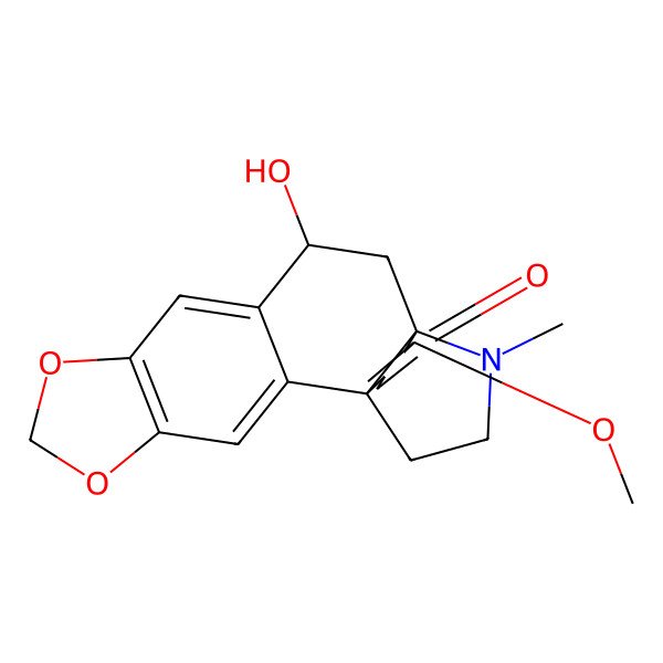 2D Structure of Prostephanaberrine