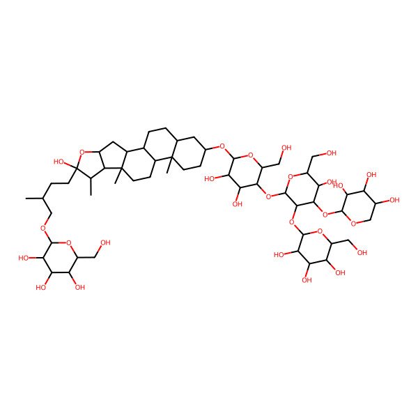 2D Structure of Protodegalactotigonin