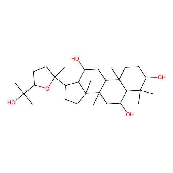 2D Structure of Protopanaxatriol Oxide Ii