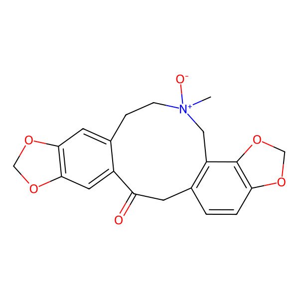 2D Structure of protopine N-oxide