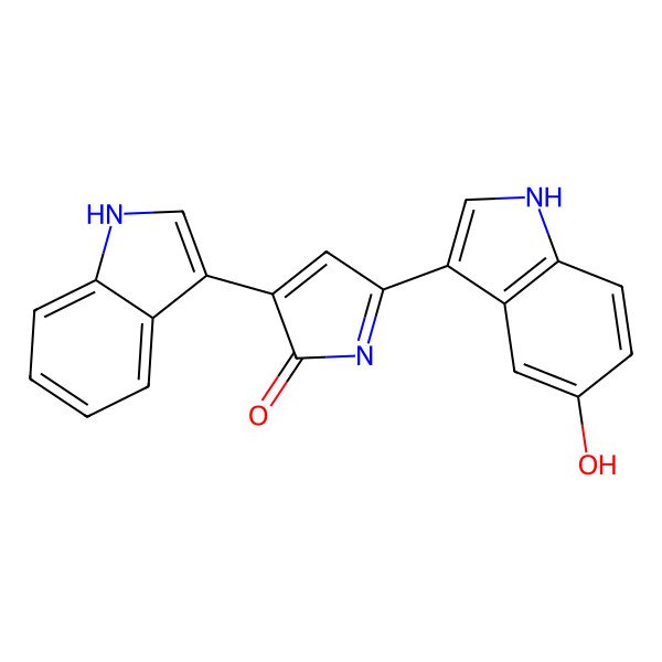 2D Structure of Proviolacein