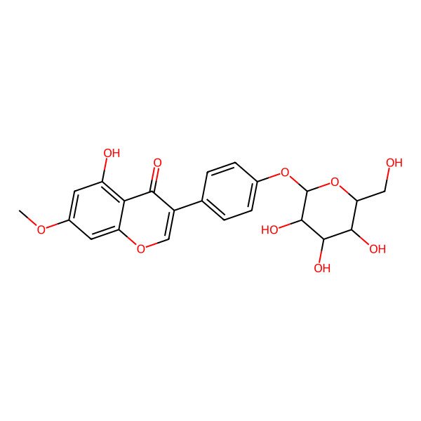 2D Structure of Prunetrin