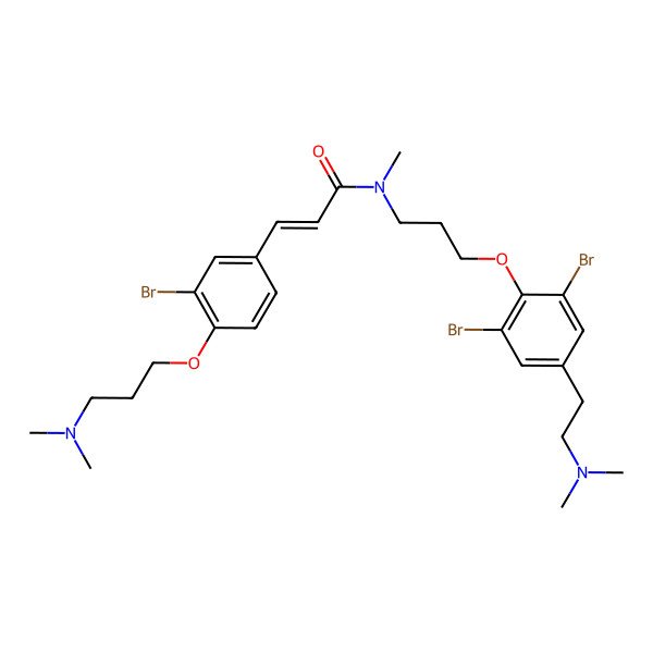 2D Structure of Psammaplysene C