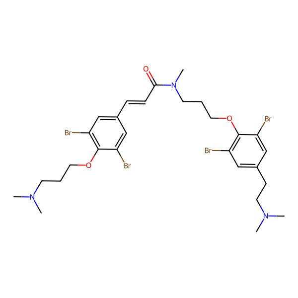 2D Structure of Psammaplysene D