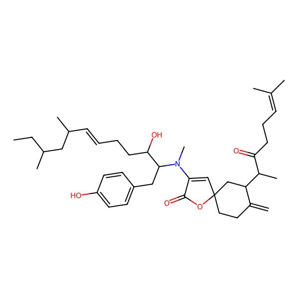 2D Structure of Pseudallicin C