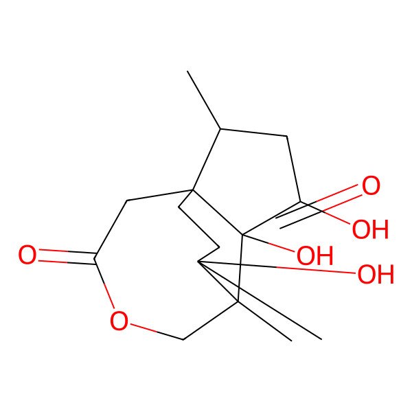 2D Structure of Pseudo-anisatin 2D Structure of Pseudo-anisatin