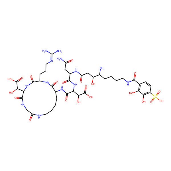 2D Structure of Pseudoalterobactin B