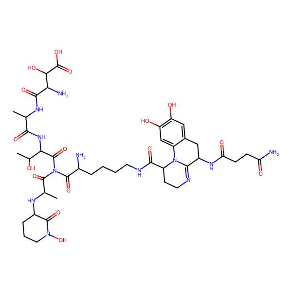 2D Structure of Pseudobactin A