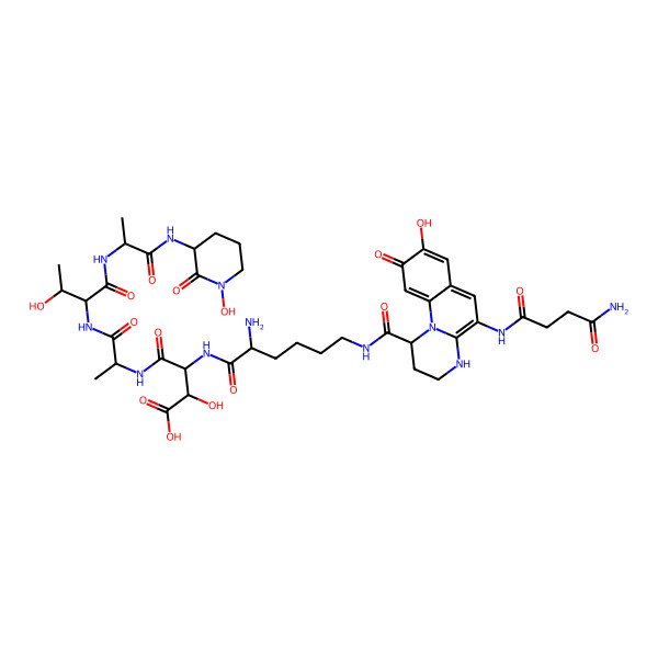 2D Structure of Pseudobactin