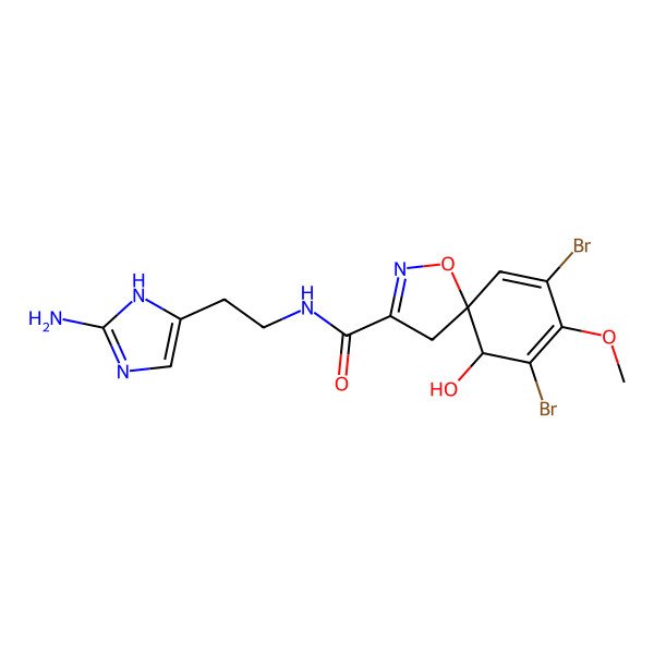 2D Structure of Pseudoceratine A