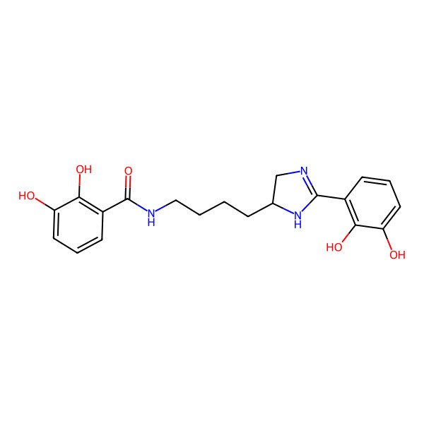 2D Structure of Pseudochelin A