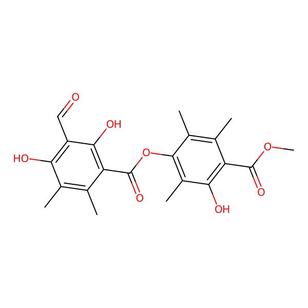 2D Structure of Pseudocyphellarin a