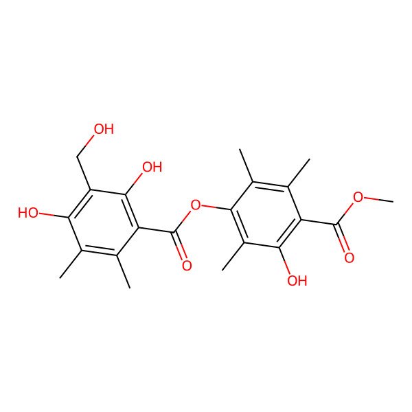 2D Structure of Pseudocyphellarin B