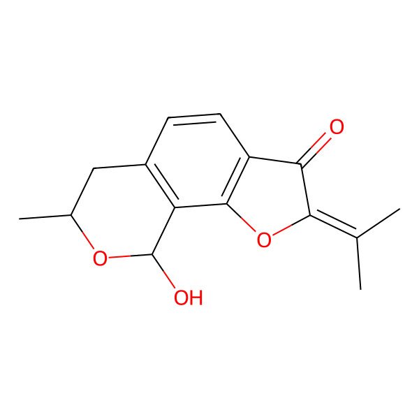 2D Structure of Pseudodeflectusin