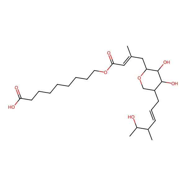 2D Structure of Pseudomonic acid C