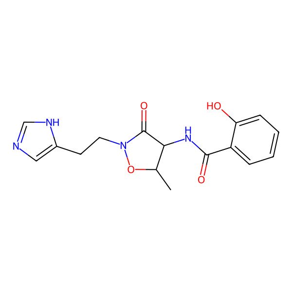 2D Structure of Pseudomonine