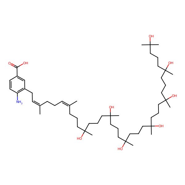 2D Structure of Pseudomonol