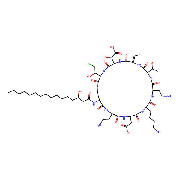 2D Structure of Pseudomycin-C'