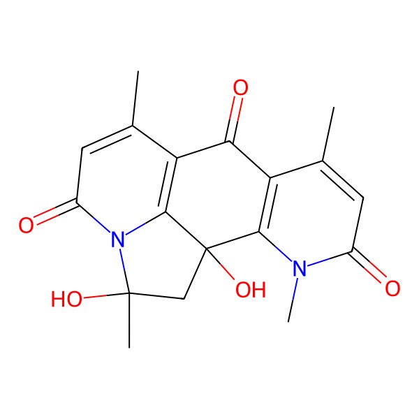 2D Structure of Pseudonocardian A