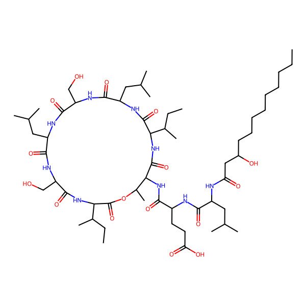 2D Structure of Pseudophomin B