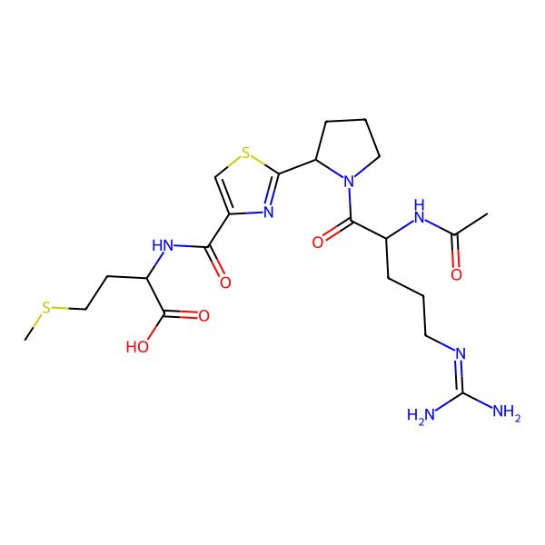 2D Structure of Pseudotetratide A