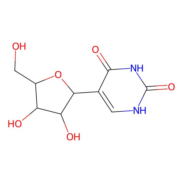 2D Structure of Pseudouridine
