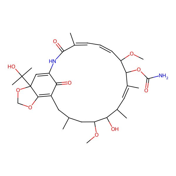 2D Structure of Pseudoverticin