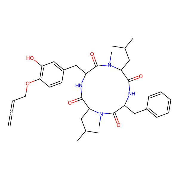 2D Structure of Pseudoxylallemycin D
