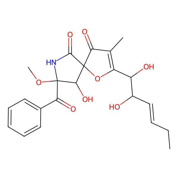 2D Structure of Pseurotin A5
