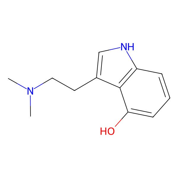 2D Structure of Psilocin