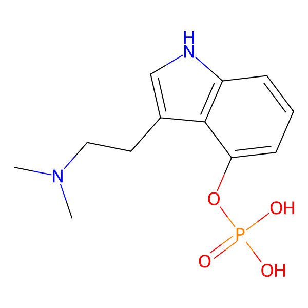 2D Structure of Psilocybine