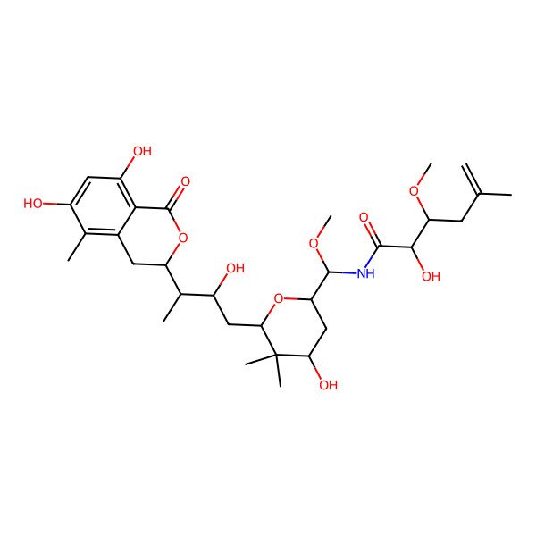 2D Structure of Psymberin, (+)-