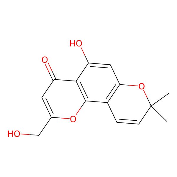 2D Structure of Ptaerochromenol 2D Structure of Ptaerochromenol