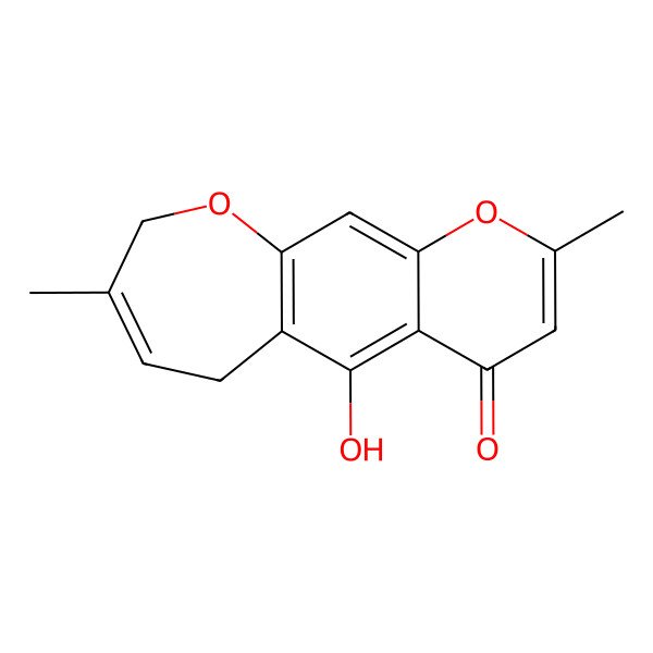 2D Structure of Ptaeroxylin 2D Structure of Ptaeroxylin
