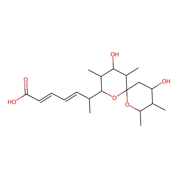 2D Structure of Pteridic acid E