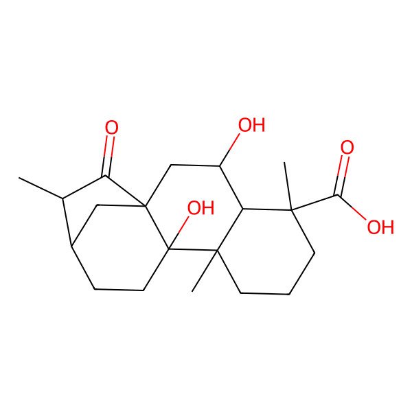 2D Structure of Pterisolic acid D