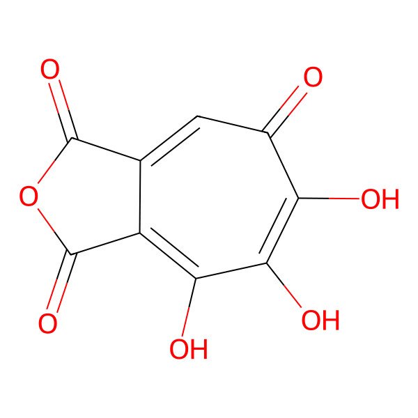 2D Structure of Puberulonic acid