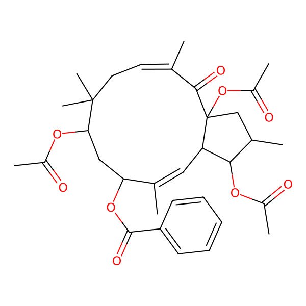 2D Structure of Pubescene A