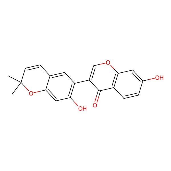 2D Structure of Puerarone