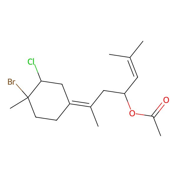 2D Structure of Pueritol-B-Acetate