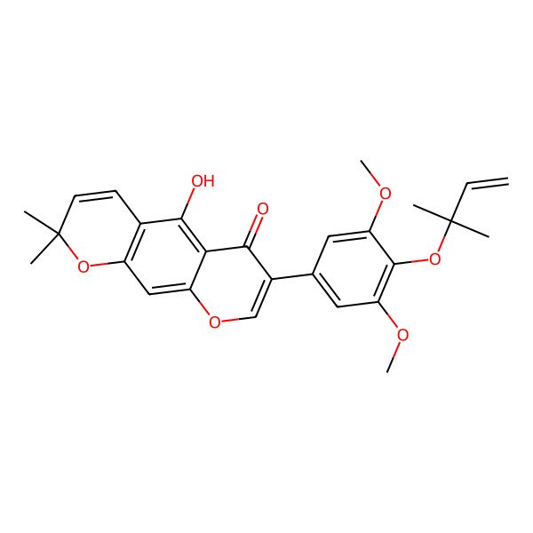 2D Structure of Pumilaisoflavone A