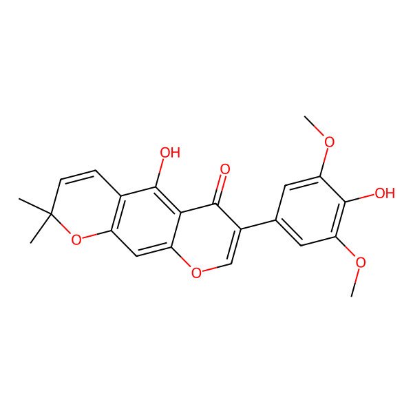 2D Structure of Pumilaisoflavone D