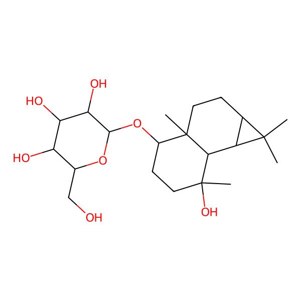 2D Structure of Pumilaside B