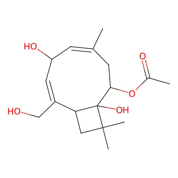 2D Structure of Punctaporonin I