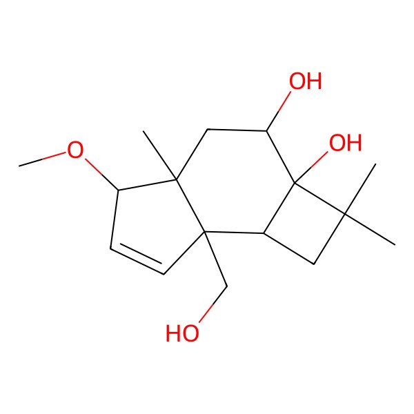 2D Structure of Punctaporonin O